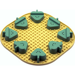 FIBOO LICKING MAT SNOOPY MAT AND FIBNOOSE ΚΙΤΡΙΝΟ 25cm