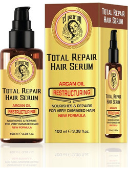 EL PATRON TOTAL REPAIR HAIR SERUM Argan Oil Restructuring 75ml