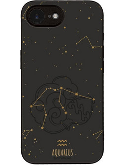 Sonique Zodiac Series Aquarius Back Cover (iPhone 16e / iPhone 17e)