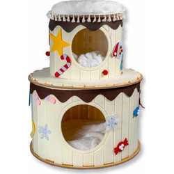 Glee Cuddle Circle Ονυχοδρόμιο Τσόχα Μπεζ 60x60x80cm