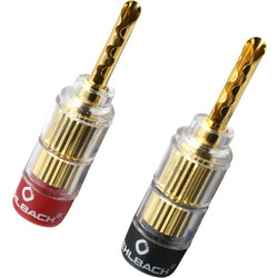 OEHLBACH Banana Tube 1.5mm - 6mm Επίχρυσο (3021) (Σετ 4 τεμάχια)