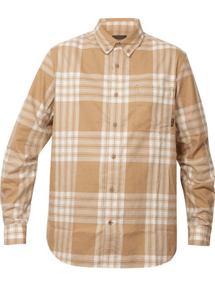 Timberland Twill House Check Shirt Ανδρικό Πουκάμισο Καρό Μπεζ