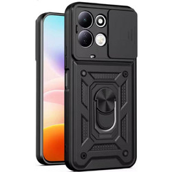 Bodycell Armor Slide Cover Xiaomi Redmi 17 4G/5G Θήκη Black
