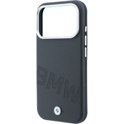 BMW Sign Inclined Deboss Letters MagSafe Back Cover Grey (iPhone 18 Pro Max / 17 Pro Max)