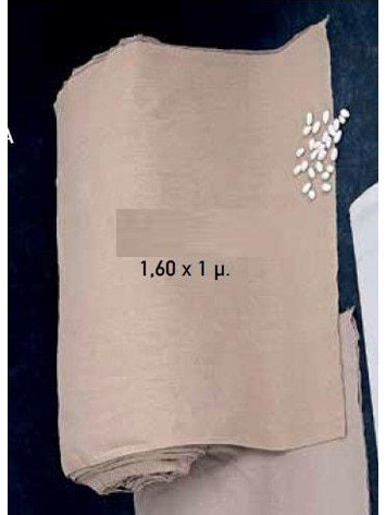 5 ΤΕΜ ΤΟΠΙ ΛΙΝΟ ΦΑΡΔΟΣ 160 ΕΚ. (ΤΟΠΙ 50 Μ) ΚΙΤΡΙΝΟΠΟ