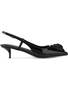Kurt Geiger Large Eagle Sling 40 Γόβες Slingback Μαύρες 6137800309