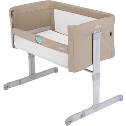 Graco Sweet2Sleep Λίκνο με Στρώμα & Πλαϊνό Άνοιγμα Μπεζ