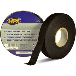 HPX Cotton Duct Tape Black 19mm x 25m