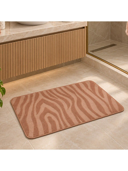 Πατάκι Μπάνιου (45x75) T-D Zebra Cappuccino 7761166