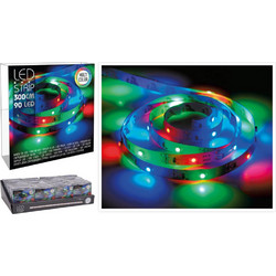 ΤΑΙΝΊΕΣ LED LEDSTRIP 3MTR 90LED MULTI BO AXS500160