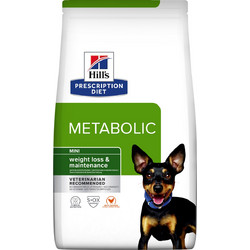 Hill's Prescription Diet Adult Mini Metabolic Weight Loss & Maintenance with Chicken 1kg