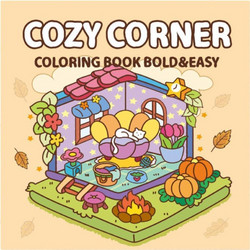 Colouring Book Cozy Corner 21x21cm, 44 φύλλα