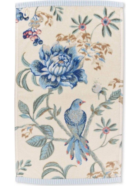 Πετσέτα Χεριών 30x50cm Pip Studio - Secret Garden Λευκό - Μπλε