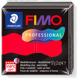 Πηλός FIMO PROFESSIONAL 57g True Red