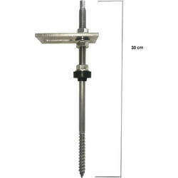 Ντιζόστριφονο A2 Inox M10x300 (DIN 571)