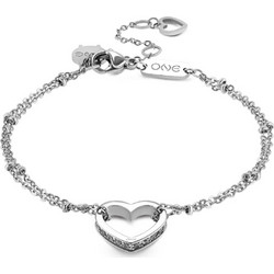 One Jewels Γυναικείο Βραχιόλι Ασημί OJBA26G