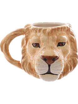 Κούπα Κεραμική 3D - Lion Head (650ml) - Puckator