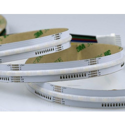 ΤΑΙΝΙΑ LED COB 5M 12W 24V RGBW+6000K 640L/M IP44 PRO