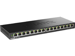 D-Link DGS-1016S Unmanaged L2 Switch με 16 Θύρες Ethernet 1Gbps