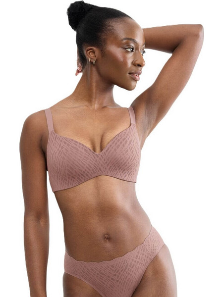 Σουτιέν γυναικων sloggi ZERO Feel Bliss THE UP T Shirt Bra 10228211 Κακάο 7613124478599