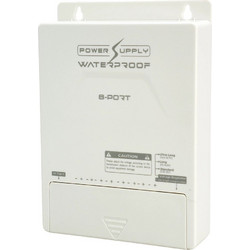 FOLKSAFE τροφοδοτικό συστημάτων CCTV FS-DC120805W, 8 εξόδων, 12V/5A, αδιάβροχο IP65 FS-DC120805W