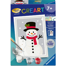 RAVENSBURGER ΖΩΓΡΑΦΙΚΗ ΜΕ ΑΡΙΘΜΟΥΣ MINI CREART ΧΙΟΝΑΝΘΡΩΠΟΣ (23169)