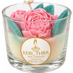 Roses | Φυτικό Κερί Σόγιας 220ml | Cherry Blossom