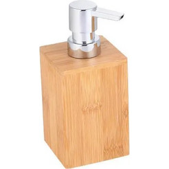 Dispenser για υγρό σαπούνι από bamboo 7x7x16,2εκ