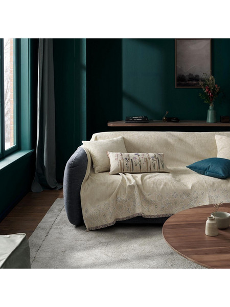 Ριχτάρι Neith 395/05 Ivory Gofis Home Πολυθρόνα 180x180cm Ακρυλικό-Πολυέστερ