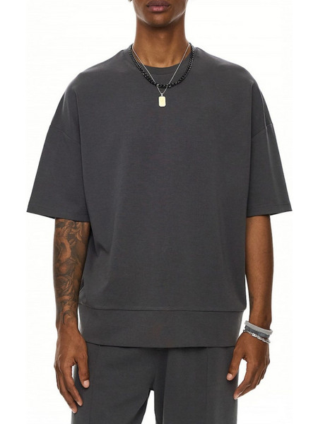 ΜΠΛΟΥΖΑ ANNIKO SEN OVERSIZED VISCOSE ANTHRACITE