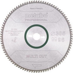Metabo Δίσκος Κοπής Ξύλου 305mm 2497911