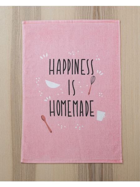 Πετσέτα Κουζίνας 40x60 360gsm Nima Happiness Pink