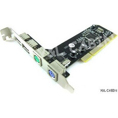 PCI CARD 2 USB 2.0 & 2 Port PS/2
