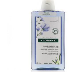 Klorane Linum Σαμπουάν για Όγκο για Λεπτά Μαλλιά 400ml