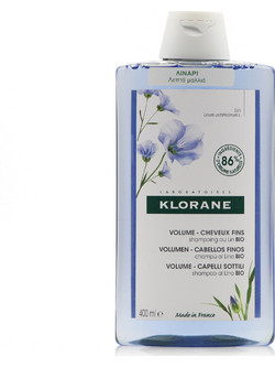 Klorane Linum Σαμπουάν για Όγκο για Λεπτά Μαλλιά 400ml