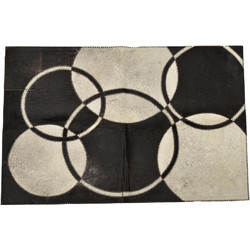 Leather 100 ΔΕΡΜΑΤΙΝΟ ΧΑΛΙ ΚΩΔΙΚΟΣ: Senfr (black-white) (179 x 119)