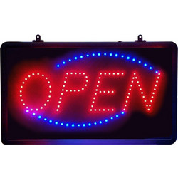 Πινακίδα LED 2 Χρωμάτων OPEN