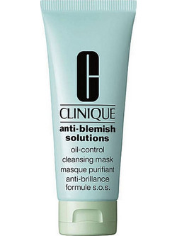Clinique Anti-Blemish Solutions Oil Control Cleansing Κρεμώδης Μάσκα Προσώπου με Άργιλο 100ml