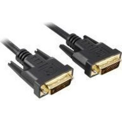SHARKOON AUDIO / VIDEO MONITOR CABLE DVI-D- DVI-D BLACK, 5 METERS, DUAL LINK, 24 + 1, BULK