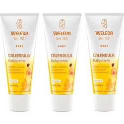 Weleda Κρέμα για Σύγκαμα Καλέντουλας 3x75ml