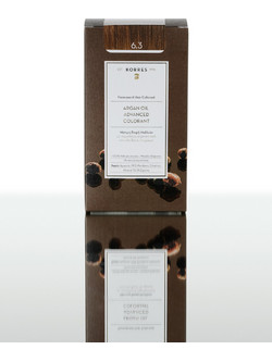 Korres Argan Oil Advanced Colorant 6.3 Ξανθό Σκούρο Μελί Μόνιμη Βαφή Μαλλιών Χωρίς Αμμωνία 50ml