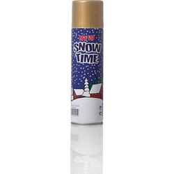 ΣΠΡΕΥ SNOW TIME 250ml GOLD REMOVABLE