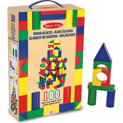 Melissa & Doug Οικοδομικό Υλικό - 100 τεμ κωδικός 10481