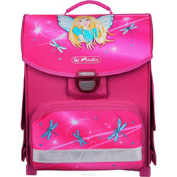 Herlitz Smart Fairy Σχολική Τσάντα Πλάτης Δημοτικού Ροζ 50007929