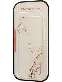 Telone Floral Case Silicone iPhone X Cherry