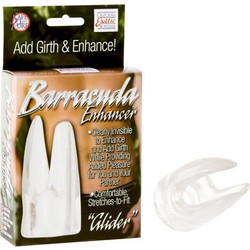 CalExotics Barracuda Glider Κάλυμμα Επιμήκυνσης Πέους Άσπρο