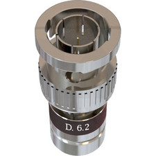 ELAN 408030C Βύσμα Συμπίεσης BNC για καλώδια 6.20mm RG59 - KX6