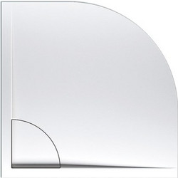 Ντουζιέρα 90x90x5 FLOW FQ9090-300 SIRENE