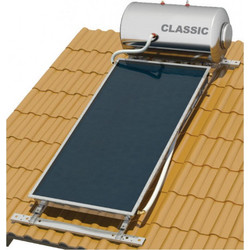 Nobel Classic Ηλιακός Θερμοσίφωνας 120lt 2m² Inox Διπλής Ενέργειας Κεραμοσκεπής