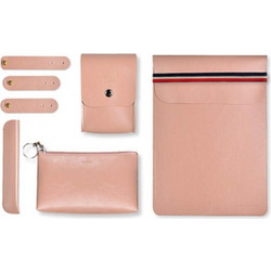 WIWU ELITE PROTECT SET 5 IN 1 PINK FOR MACBOOK / TABLETS/ LAPTOPS 111.0114